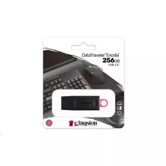 Kingston 256GB USB3.2 Gen1 DataTraveler Exodia (Schwarz + Rosa) Kingston 256GB USB3.2 Gen1 DataTraveler Exodia (Schwarz + Rosa)