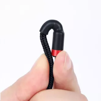 Baseus Cafule Serie Lade-/Datenkabel USB-C auf USB-C PD2.0 60W Flash 1m, rot-schwarz