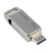 GOODRAM Flash Disk 16GB ODA3, USB 3.2, silber