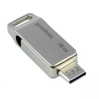 GOODRAM Flash Disk 16GB ODA3, USB 3.2, silber