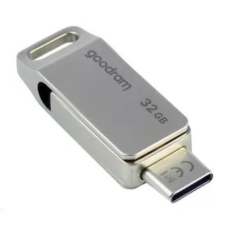 GOODRAM Flash Disk 32GB ODA3, USB 3.2, silber