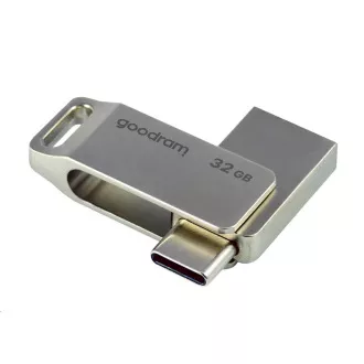 GOODRAM Flash Disk 32GB ODA3, USB 3.2, silber