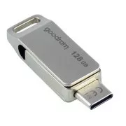 GOODRAM Flash Disk 128GB ODA3, USB 3.2, silber