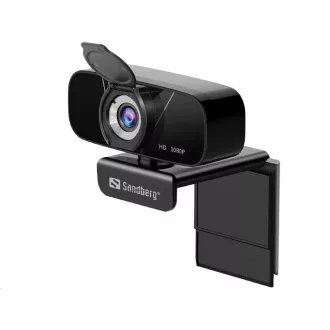 Sandberg USB-Webcam Webcam Chat 1080p, schwarz Sandberg USB-Webcam Webcam Chat 1080p, schwarz