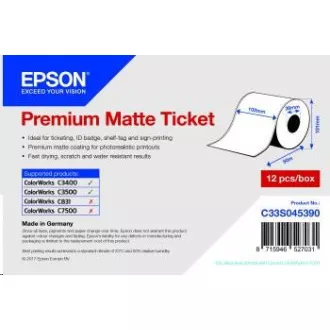 Epson Bon- / Gutscheinrolle (endlos), Normalpapier, 102mm
