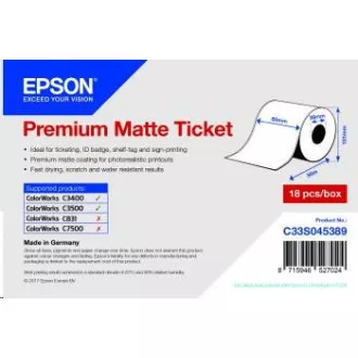 Epson Bon- / Gutscheinrolle (endlos), Normalpapier, 80mm
