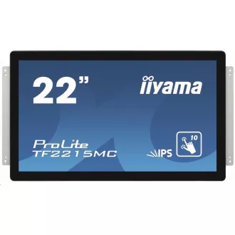 iiyama ProLite TF2215MC-B2, 54,6 cm (21,5 ''), projiziert kapazitiv, 10 TP, Full HD, schwarz iiyama ProLite TF2215MC-B2, 54,6 cm (21,5 ''), projiziert kapazitiv, 10 TP, Full HD, schwarz