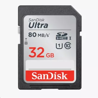 SanDisk SDHC-Karte 32GB Ultra (100MB/s Klasse 10 UHS-I) SanDisk SDHC-Karte 32GB Ultra (100MB/s Klasse 10 UHS-I)