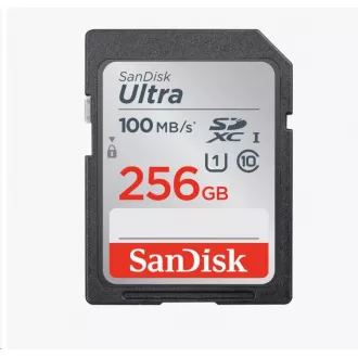 SanDisk SDXC-Karte 256GB Ultra (100MB/s Klasse 10 UHS-I)