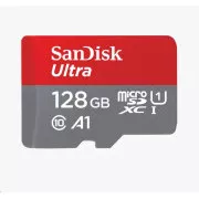 SanDisk MicroSDXC-Karte 128GB Ultra (100MB/s, Klasse 10, Android) + Adapter
