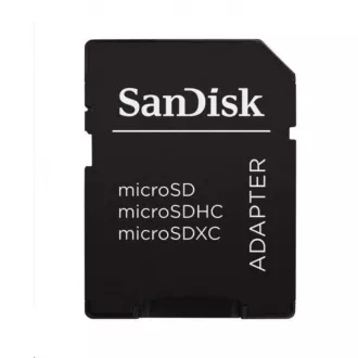 SanDisk MicroSDXC 512GB Ultra Karte (100MB/s, Klasse 10, Android) + Adapter
