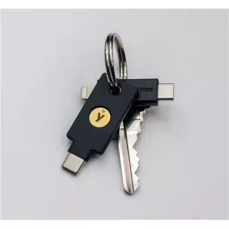 YubiKey 5C NFC - USB-C, Schlüssel / Token mit Multifaktor-Authentifizierung (NFC, MIFARE), OpenPGP- und Smartcard-Unterstützung (2FA) YubiKey 5C NFC - USB-C, Schlüssel / Token mit Multifaktor-Authentifizierung (NFC, MIFARE), OpenPGP- und Smartcard-Unterstützung (2FA)