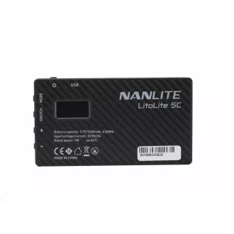 Nanlite LitoLite 5C RGBWW LED-Leuchtplatte Nanlite LitoLite 5C RGBWW LED-Leuchtplatte