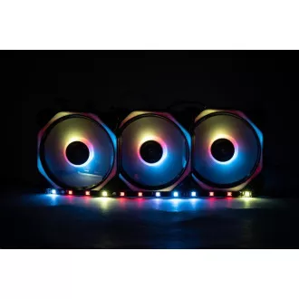 1stCOOL LED-Streifen AURA RAINBOW, ARGB-Streifen, 30 cm