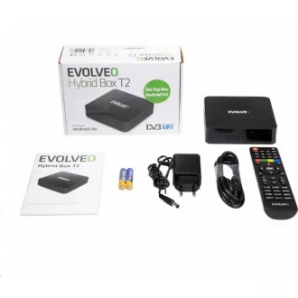 EVOLVEO Hybrid Box T2, Android & DVB-T2 Multimediacenter