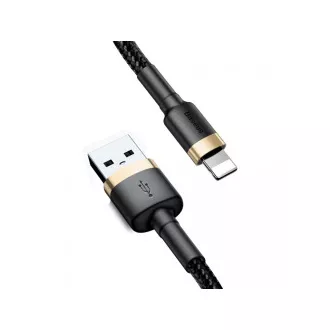 Baseus Cafule USB Lade-/Datenkabel für Lightning 2, 4A 3m, gold-schwarz