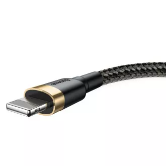 Baseus Cafule USB Lade-/Datenkabel für Lightning 2, 4A 3m, gold-schwarz