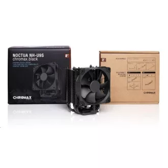 NOCTUA CPU-Kühler NH-U9S CH.BK, 1x 92mm, LGA1851, AM5, schwarz NOCTUA CPU-Kühler NH-U9S CH.BK, 1x 92mm, LGA1851, AM5, schwarz