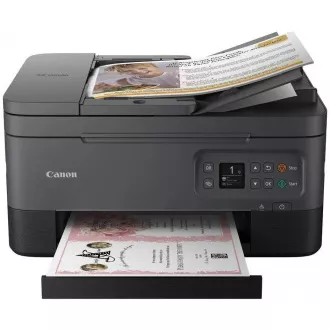 Canon PIXMA Drucker TS7450 schwarz - Farbe, MF (Drucken, Kopieren, Scannen, Cloud), Duplex, USB, Wi-Fi, Bluetooth Canon PIXMA Drucker TS7450 schwarz - Farbe, MF (Drucken, Kopieren, Scannen, Cloud), Duplex, USB, Wi-Fi, Bluetooth