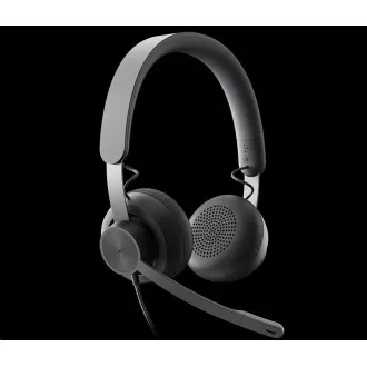 Logitech Zone Wired Teams Headset Graphite - EMEA Logitech Zone Wired Teams Headset Graphite - EMEA