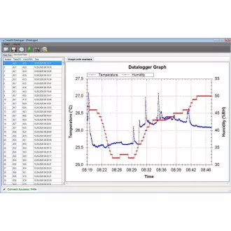 GARNI GAR 191 - USB-Datenlogger zur Messung von Temperatur und relativer Luftfeuchtigkeit