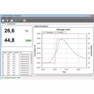 GARNI GAR 191 - USB-Datenlogger zur Messung von Temperatur und relativer Luftfeuchtigkeit