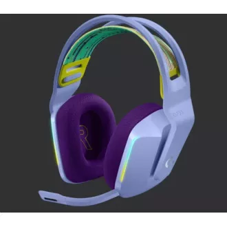 Logitech G733 Gaming-Kopfhörer, LIGHTSPEED Kabelloses RGB-Gaming-Headset, EMEA, lila