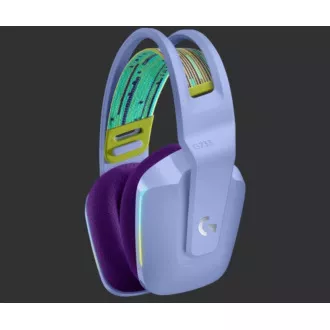 Logitech G733 Gaming-Kopfhörer, LIGHTSPEED Kabelloses RGB-Gaming-Headset, EMEA, lila