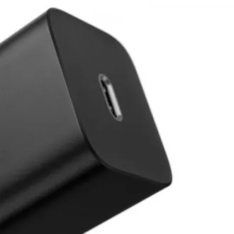 Baseus Super SI Set aus USB-C 20W Adapter und USB-C Kabel auf Lightning 1m, schwarz Baseus Super SI Set aus USB-C 20W Adapter und USB-C Kabel auf Lightning 1m, schwarz