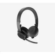 Logitech Kopfhörer mit Mikrofonzone Wireless Teams, EMEA, Graphite