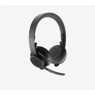 Logitech Kopfhörer mit Mikrofonzone Wireless Teams, EMEA, Graphite