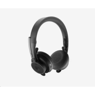 Logitech Kopfhörer mit Mikrofonzone Wireless Teams, EMEA, Graphite