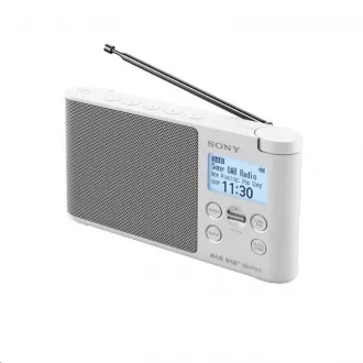 SONY tragbares Digitalradio DAB/DAB+ mit LCD-Display, weiß SONY tragbares Digitalradio DAB/DAB+ mit LCD-Display, weiß