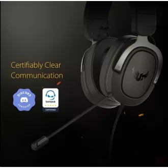 ASUS TUF Gaming H3 Gun Metal Kopfhörer, Gaming Headset, schwarz-grau