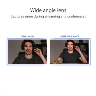 ASUS-Webcam WEBCAM C3, USB 2.0 ASUS-Webcam WEBCAM C3, USB 2.0
