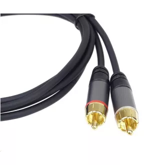 PREMIUMCORD Kabel, Klinke 3,5mm-2xCINCH M/M 5m PREMIUMCORD Kabel, Klinke 3,5mm-2xCINCH M/M 5m