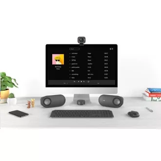 Logitech Lautsprecher Z407, Bluetooth mit Subwoofer, Graphit