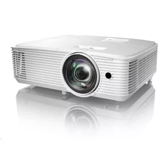 Optoma Projektor W309ST (DLP, FULL 3D, WXGA, 3.800 ANSI, 25.000:1, 16:10, HDMI, VGA, RS232, 10W Lautsprecher)