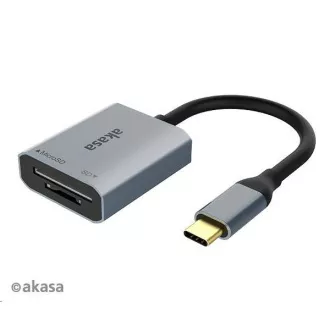 AKASA Kartenleser AK-CR-10BK (SD, microSD), extern, USB 3.2 Typ-C AKASA Kartenleser AK-CR-10BK (SD, microSD), extern, USB 3.2 Typ-C