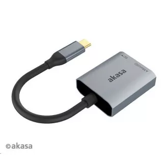 AKASA Kartenleser AK-CR-10BK (SD, microSD), extern, USB 3.2 Typ-C AKASA Kartenleser AK-CR-10BK (SD, microSD), extern, USB 3.2 Typ-C