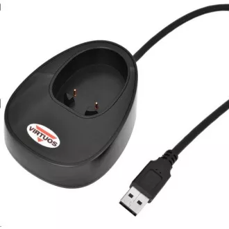 Virtuos CCD 2D-Reader Virtuos HW-855A, kabellos, Sockel, USB, schwarz Virtuos CCD 2D-Reader Virtuos HW-855A, kabellos, Sockel, USB, schwarz