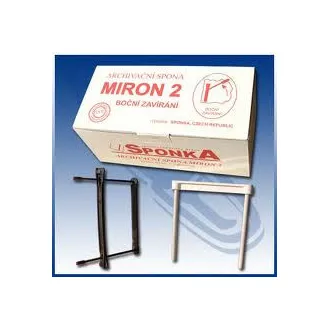 Archivierungsclips Miron 2 Seitenverschluss 8cm schwarz 50St Archivierungsclips Miron 2 Seitenverschluss 8cm schwarz 50St