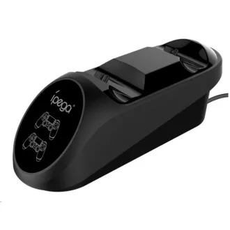 iPega PG-9180 Doppelladestation für PS4 Gamepads, schwarz