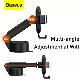Baseus Tank Gravity Autohalterung (Armaturenbrett), schwarz Baseus Tank Gravity Autohalterung (Armaturenbrett), schwarz