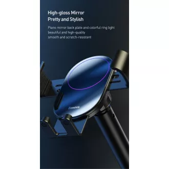 Baseus Simplism Gravity Autohalterung (Armaturenbrett), schwarz Baseus Simplism Gravity Autohalterung (Armaturenbrett), schwarz
