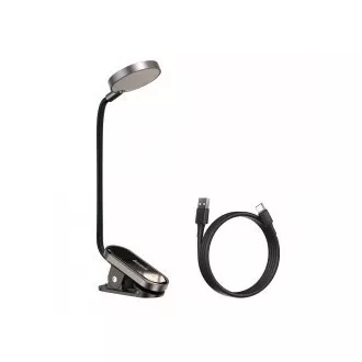 Baseus LED-Leselampe mit Clip, grau