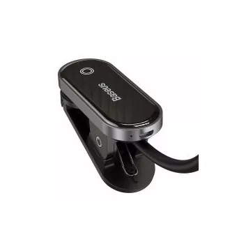 Baseus LED-Leselampe mit Clip, grau