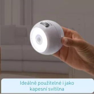 Mediashop Handy Lux Lichtkugel LED, 120 lm, Weiß