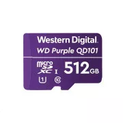 WD MicroSDXC-Karte 512GB Lila WDD512G1P0C Class 10 (R: 100/W: 60 MB/s)