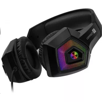 CONNECT IT Gaming-Kopfhörer BATTLE RGB Ed. 3, mit Mikrofon, schwarz